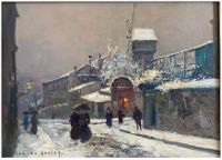  Moulin de la Galette en la Neige